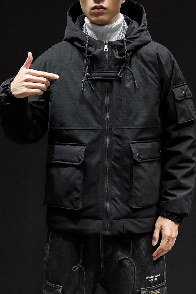大货2019冬新款工装棉衣男日系大码连帽棉服6025-my916-p115控159,男装棉衣,星座311A