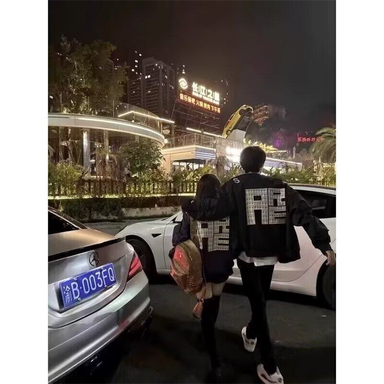 Q39/P64春季新款学生夹克重工刺绣外套,男装夹克,星座1506