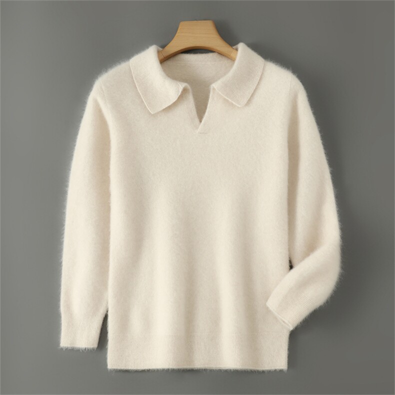 2025年秋季新款十二针海鸥领针织男士上衣时尚休闲通勤百搭，男装羊毛衫，雅邦羊绒