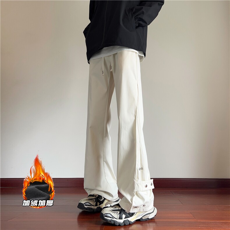 INS潮流百搭秋冬新款排扣加绒防水冲锋裤B315-K2311JR-特p40控78,男装卫衣,电商B315