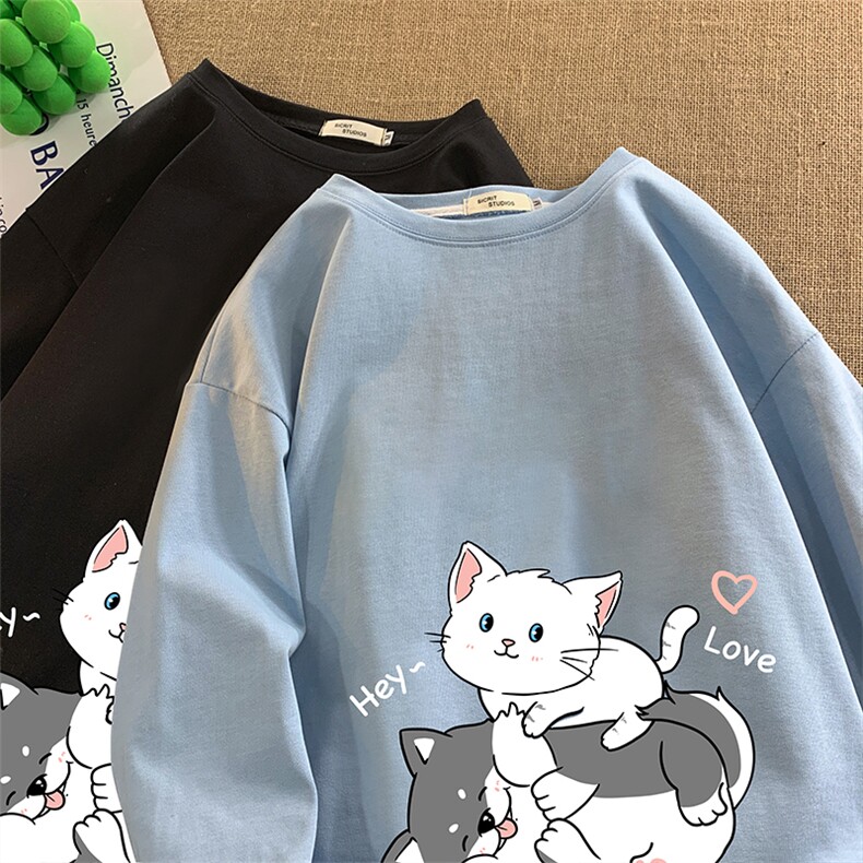 控48重磅230g纯棉长袖t恤男大码圆领卫衣打底衫 TX3300-P28图片