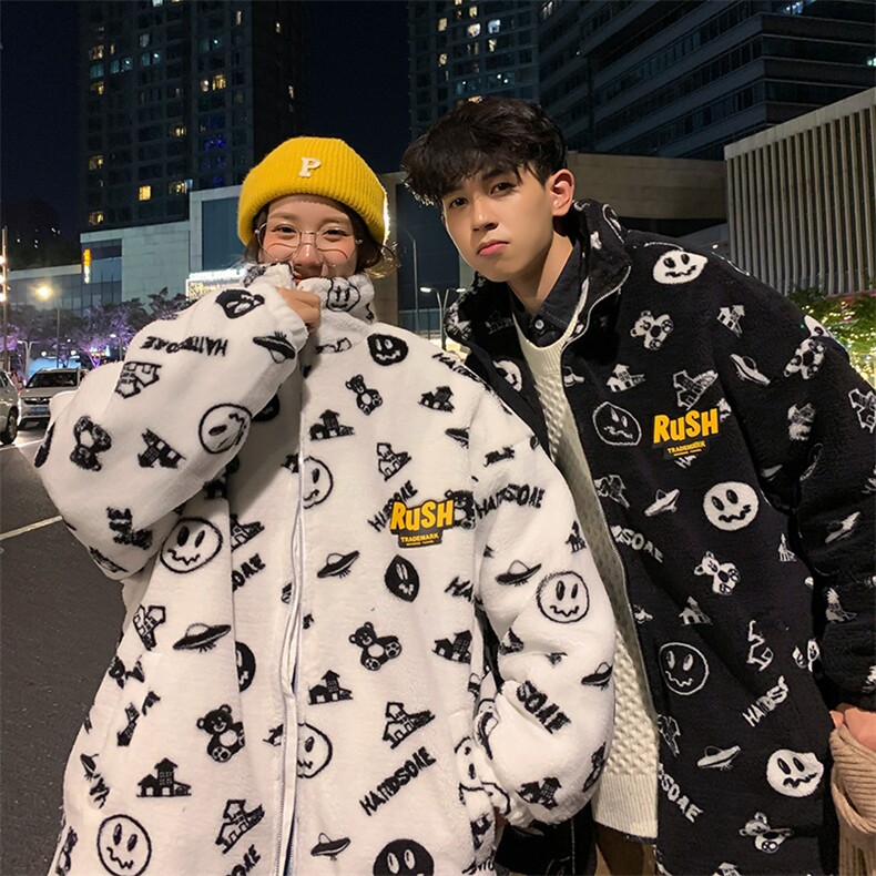 清仓万米面料补货羊羔毛绒外套夹克棉袄棉服棉衣男连帽P80立领P70,男装夹克,星座207