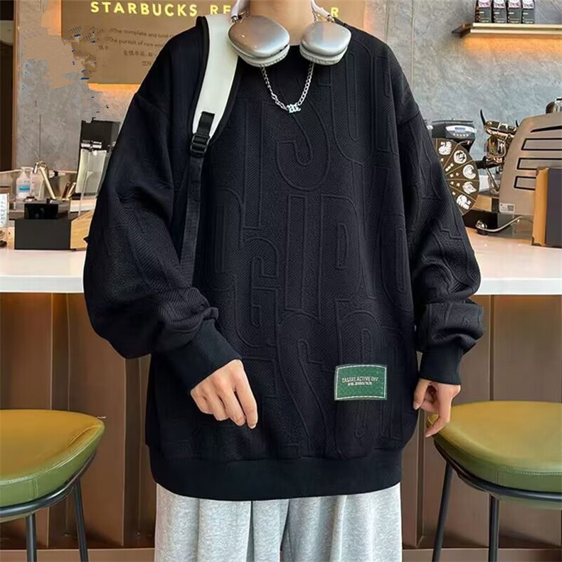 现货供应大码男装2025秋季新款男士休闲卫衣外套时尚大码上衣W180，女装短外套，星座1816-1（原1210-1）