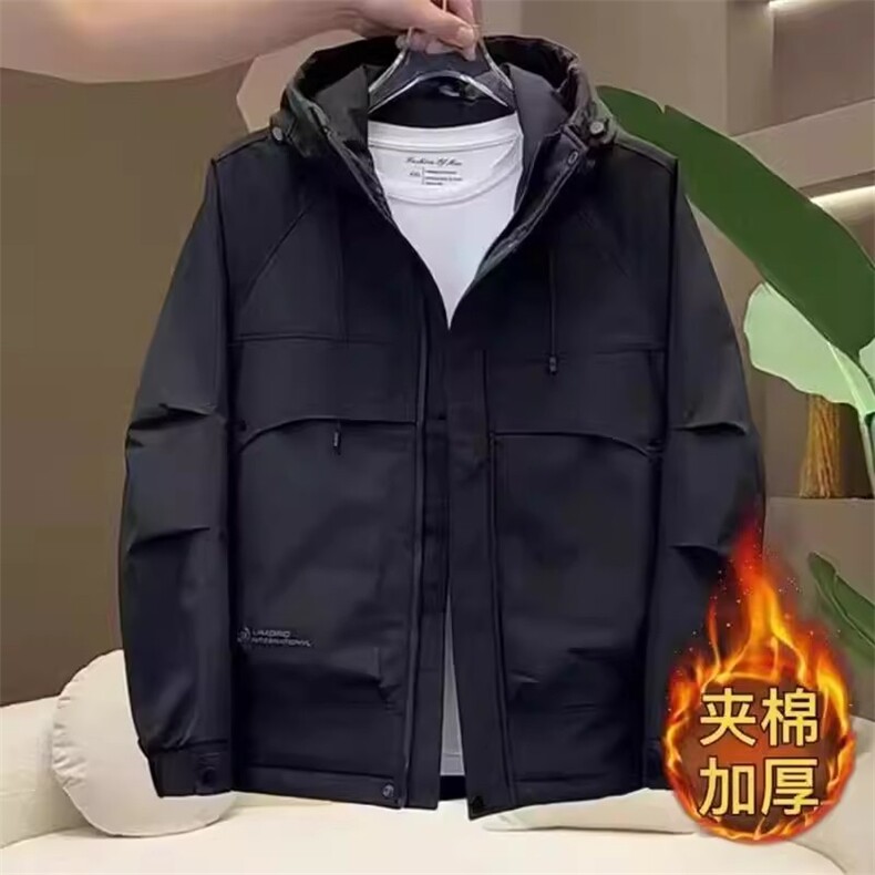 1506-1/J766411/P74冬季加棉加厚工装棉服夹克外套时尚百搭图片
