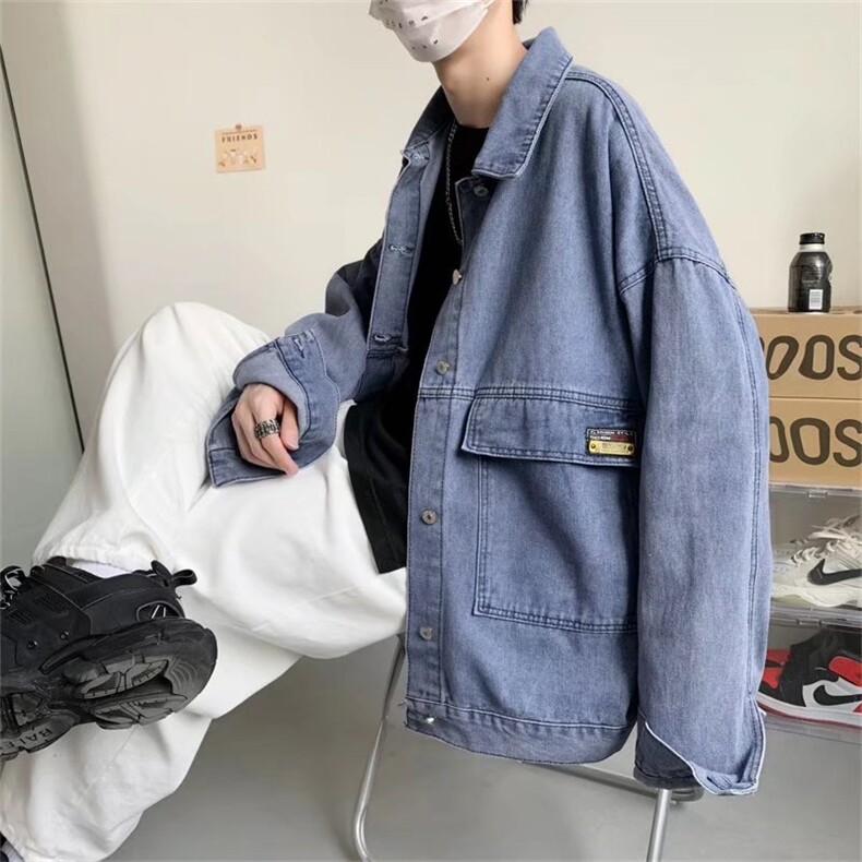 夹克标准日系新款男翻领青春流行潮JK6002P46,男装夹克,星座1116-2