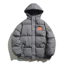 2025冬装加厚棉衣男女棉服连帽面包服棉袄外套3332-P100控148，男装棉衣，星座207