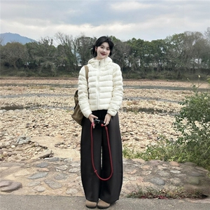 标50绒 轻薄排骨连帽羽绒服YR01-P130图片