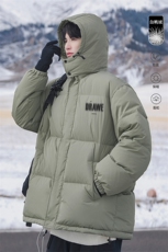 港风新款冬季时尚百搭立领连帽羽绒服外套YR63604P225控298，男装羽绒服，电商A268A