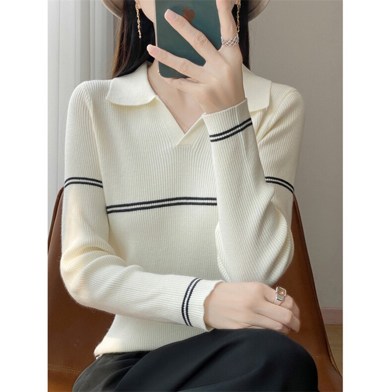 秋冬新款纯色针织套头上衣，女装针织衫/毛衣，源达羊绒