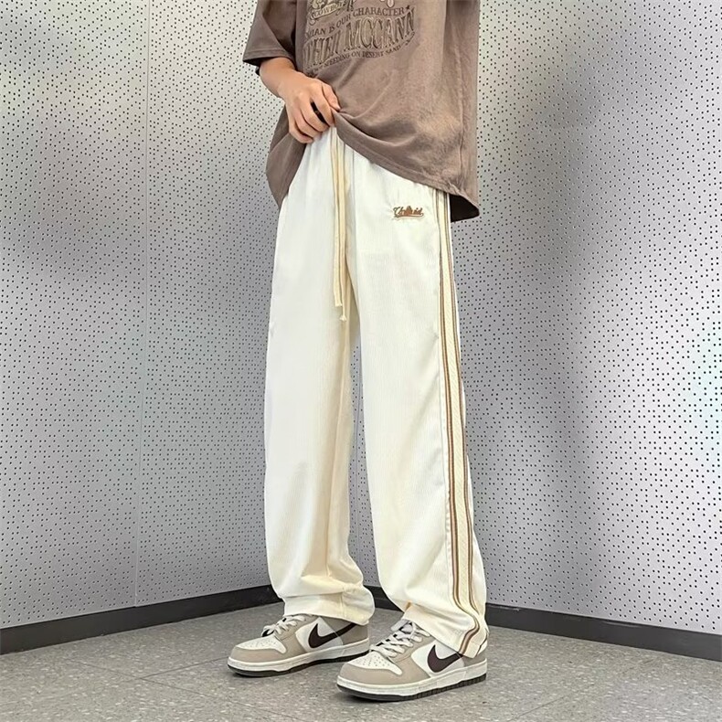 日系潮流青春流行潮男条纹时尚潮牌长裤休闲裤K2806P38,男装休闲裤,星座1116-2