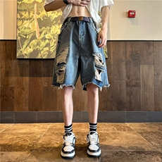 青春流行ins男直筒水洗牛仔裤X05P43，男装牛仔裤，星座1116-2
