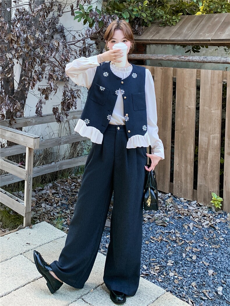 【数据好】现货新款时尚马甲三件套8520-P175-K268-P225-K338,女装套装/套裙,浙宝106