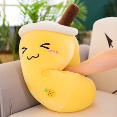 顺心毛绒玩具厂 奶茶杯抱枕
