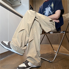 美式速干伞兵工装裤男款秋季cleanfit褶皱弯刀裤户外运动登山裤子，男装休闲裤，电商B315