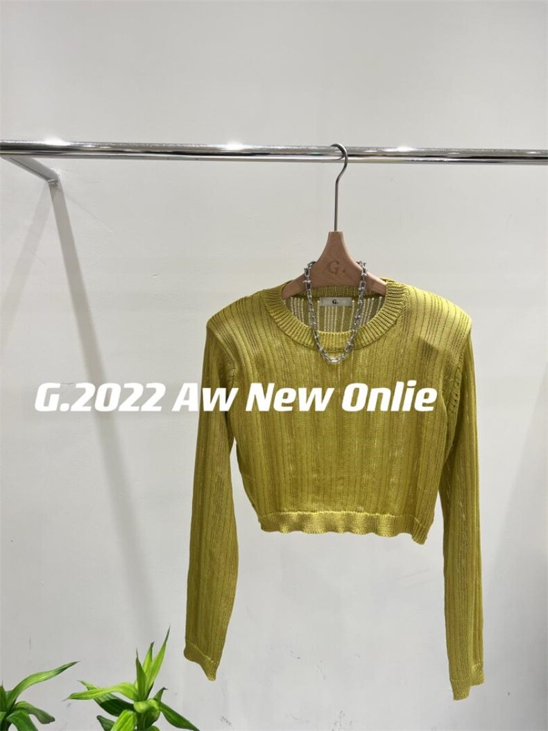 新款针织上衣均码现货颜色齐，其它，G