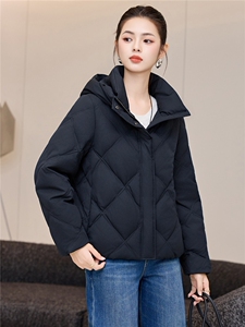 轻薄羽绒服女短款连帽小个子休闲百搭棉服2025冬季新款图片