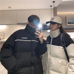 冬季棉衣外套男加厚保暖面包服潮流情侣款港风棉袄 W2316-P78图片