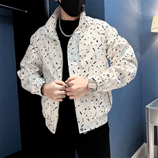 春秋款克男装修身韩版百搭上衣痞帅新款休闲潮牌痞帅炸街外套，女装短外套，星座506A