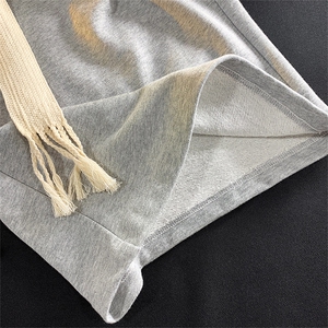 HX969-TP35控48-2023夏季男生潮流五分裤直筒休闲裤纯色百搭中裤图片