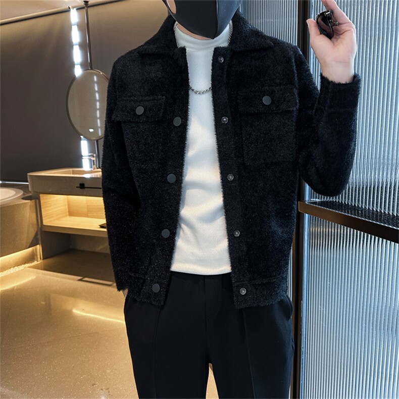秋冬季男士潮流毛呢夹克男百搭休闲外套男C208-8895-特P98控149.9,男装夹克,电商C208