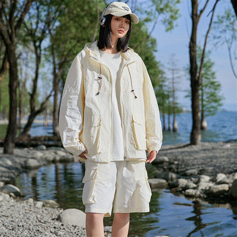 UPF100有报告凉感轻薄透气防晒服,男装防晒衣,星座1206（原A206）
