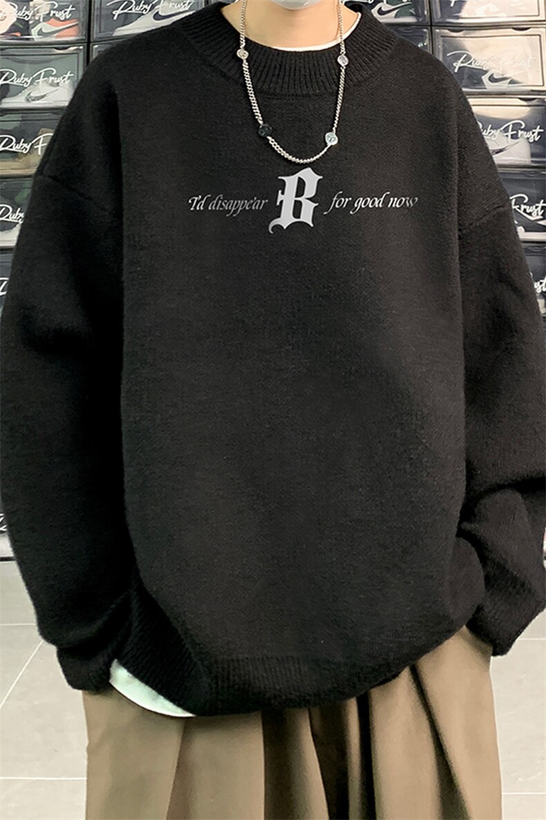 高质量！秋冬季半高领毛衣男士加绒加厚线衣男针织衫男MY110-P45,男装针织衫/毛衣,电商B367