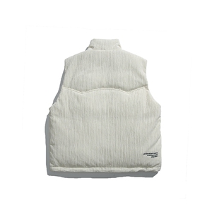 2025冬季新款男日系潮牌立领白鸭绒羽绒服加厚马甲棉衣YR70-F199图片