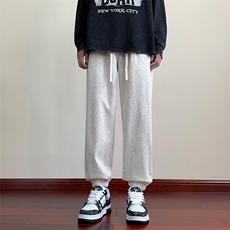 秋季新款港风美式高街vibe潮牌束脚休闲裤哈伦裤男潮ZK3855-P38，男装休闲裤，星座313A(原308A-2)