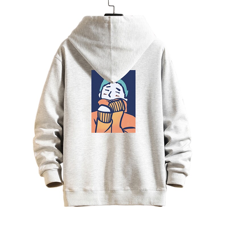 KS21042-P38加绒款-P43连帽开衫卫衣男运动外套大码班服砖墙,男装卫衣,电商A040A