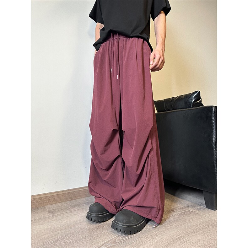 903-AK93-P65【89】S-XXL  条纹降落伞速干裤休闲裤！2图片