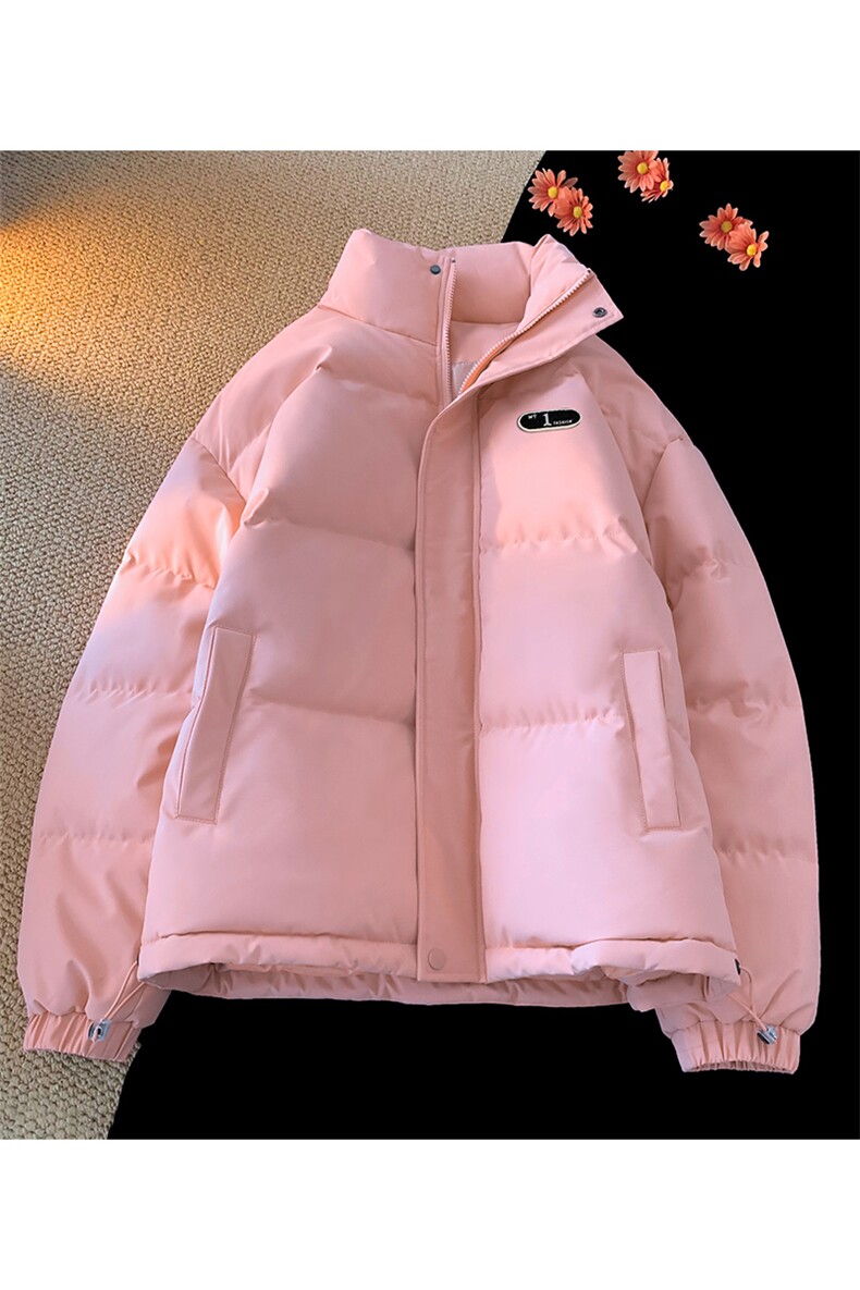 棉衣男冬季新款港风宽松羽绒棉学生立领面包服MF700-P58(现货,男装棉衣,星座214-3