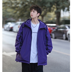 秋季新款美式山系休闲工装冲锋衣潮流夹克外套JK9265-P75控119，男装夹克，电商A128
