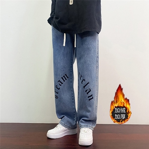 k820J-p65-控88薄款55控78加绒宽松大码牛仔裤cityboy图片