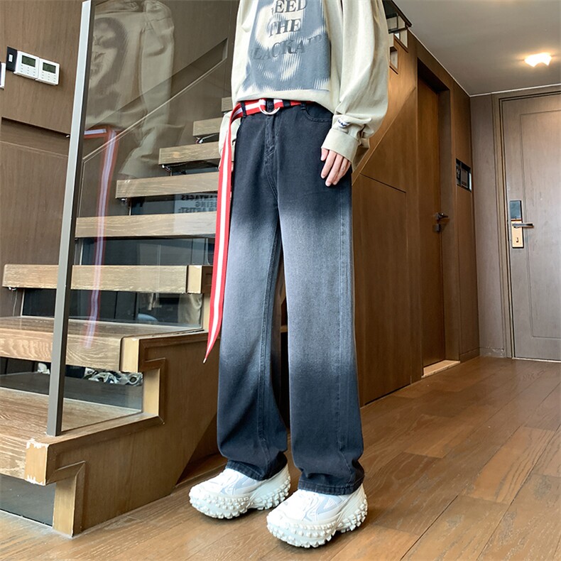 公寓风A129-NZ8303P35特价秋牛仔裤【抖音客户可持续提供视频】,男装牛仔裤,电商A129