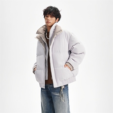 冬季新品得物美式潮流高品质格子加绒加厚棉衣外套棉服MY5566-P88，男装棉衣，星座610B-1