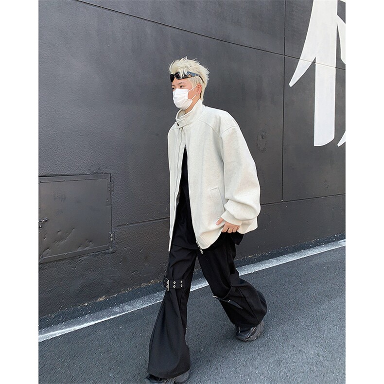 美式夹克男春秋季高级感痞帅外套潮牌vibe短款上衣服JK85544-69,男装夹克,星座1008