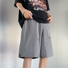 五分裤男韩版潮流高街帅气2024夏季新款ins宽松百搭短裤KF005-P27，男装休闲裤，星座1109-3