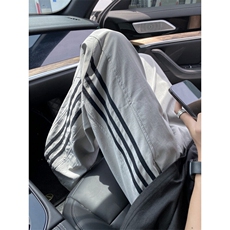 2026夏季新款潮流美式条纹设计速干休闲裤B315-K25418-特p35控68，男装休闲裤，电商B315