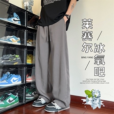 特批P50无差价夏季纯色天丝莱赛尔轻薄直筒大码休闲牛仔裤男K5930，男装休闲裤，电商A001-1
