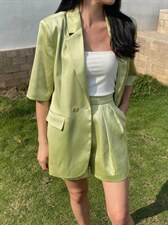 醋酸～gao级范丝巾西服套装，女装职业装，GN