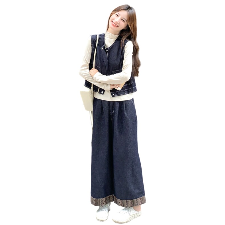 ~~！休闲牛仔三件套套装P195289两件套P175258,女装套装/套裙,2C262