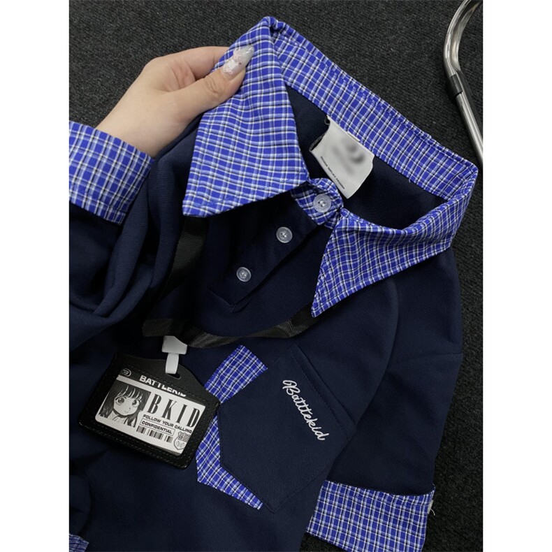 【有货】BK905CC-特P38假两件拼接polo衫短袖T恤男女,男装T恤,星座1007（原301D）
