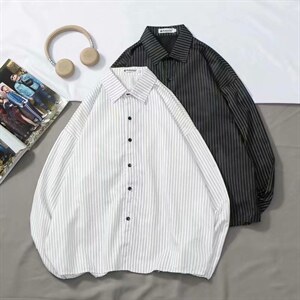 男春季防晒衣条纹缩袖口C991P30图片