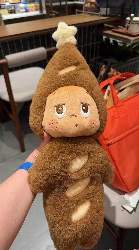 50cm面包法棍星星人，搂睡神奇，侠姐毛绒玩具厂