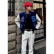男生棒球服男款外套男秋冬季男士夹克情侣休闲上衣JK2548，男装夹克，星座1116A（原606A-3）