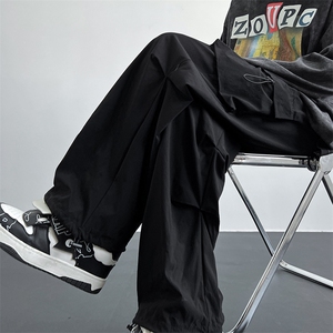 美式 hiphop高街宽松加厚弹力工装ins休闲裤货号K2326P65图片
