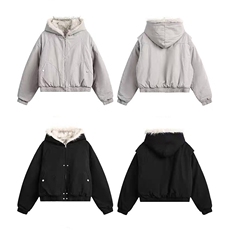 网图慎用冬季棉服座山雕男装痞帅毛领连帽棉衣外套S366-P148，男装棉衣，电商A233-1