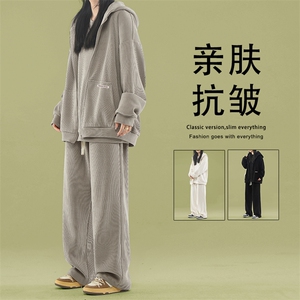 秋冬季加绒休闲百搭舒适三件套SJT869-常规特批176加绒特批206图片
