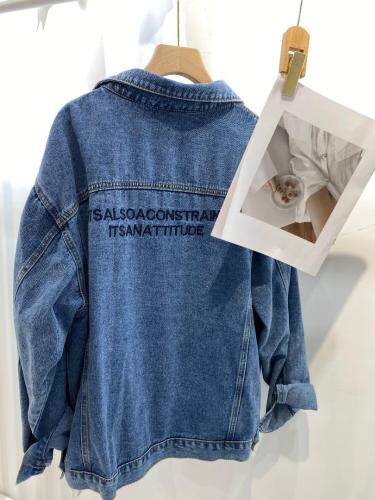 后背字母牛仔，其它，木夕