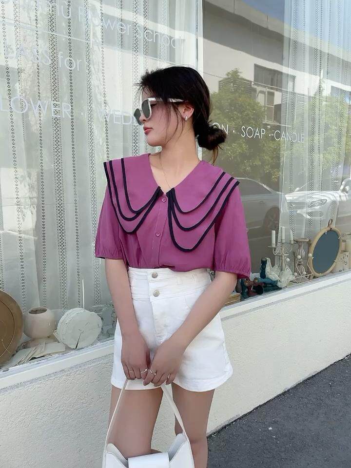 新款小清新小衫，其它，娇姿百合